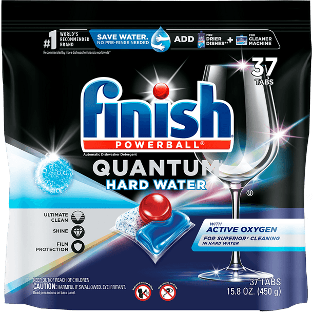 Finish Powerball Quantum Automatic Dishwasher Detergent Tabs