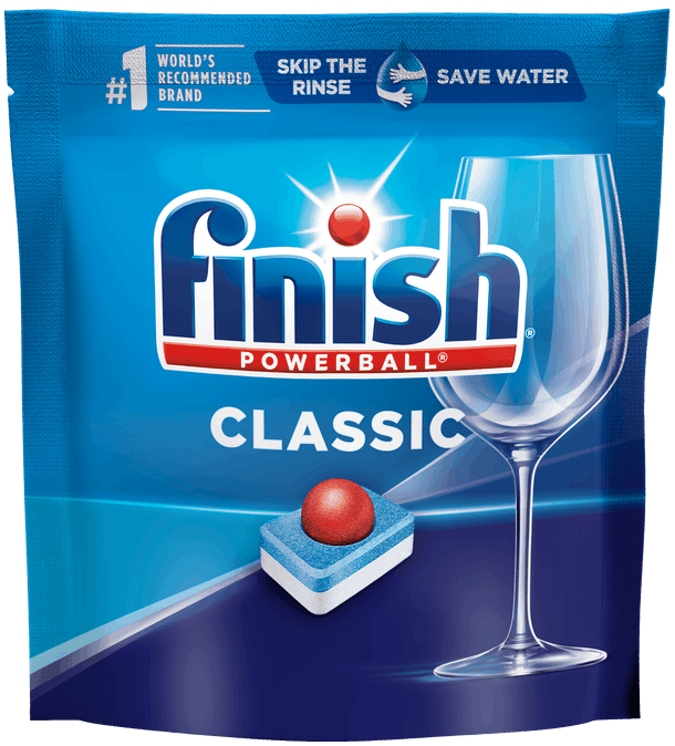 Finish 36-Count Classic Powerball Dishwasher Tabs - 20639
