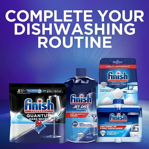Finish Quantum Ultimate Clean & Shine Hard Water Dishwasher